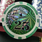 Набір для покера в MDF валізі LAS VEGAS W300N на 300 фішок з номіналом (р-р 41х22х8,5см), фото 6