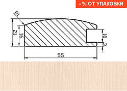 ПРОФІЛЬ МДФ AGT 1003A.237-10 КЛЕН БІЛИЙ