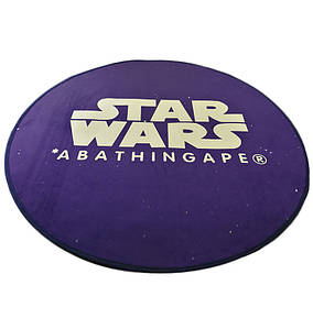 Килимок захисний під крісло  для підлоги АКЛАС Зоряні Війни Принтовый Синій