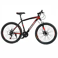 Велосипед SPARK MAGNUM 26-AL-19-AM-D (Чорний з червоним)