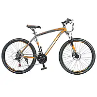Велосипед SPARK MAGNUM 26-AL-19-AM-D (Сірий з жовтогарячим)