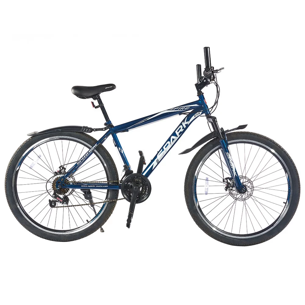 Велосипед SPARK FIRE 27.5-ST-17-AM-D (Сірий з білим)