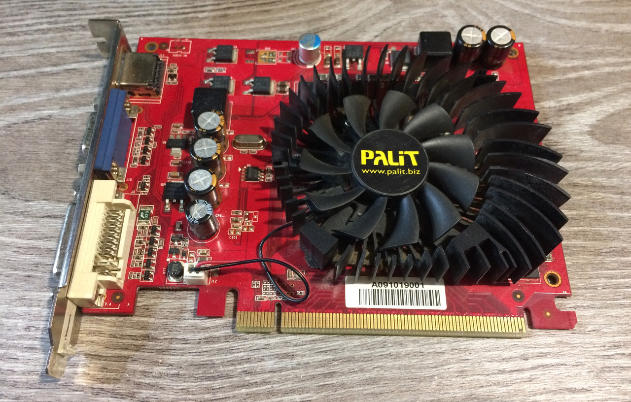 Видеокарта Palit GeForce 9500 GT 1GB (DVI / VGA / HDMI) NE29500THHD01-PM8D96 GPU