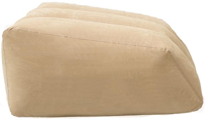 Подушка надувная под ноги с насосом 63х60х23 см - фото 4 - id-p1517279867