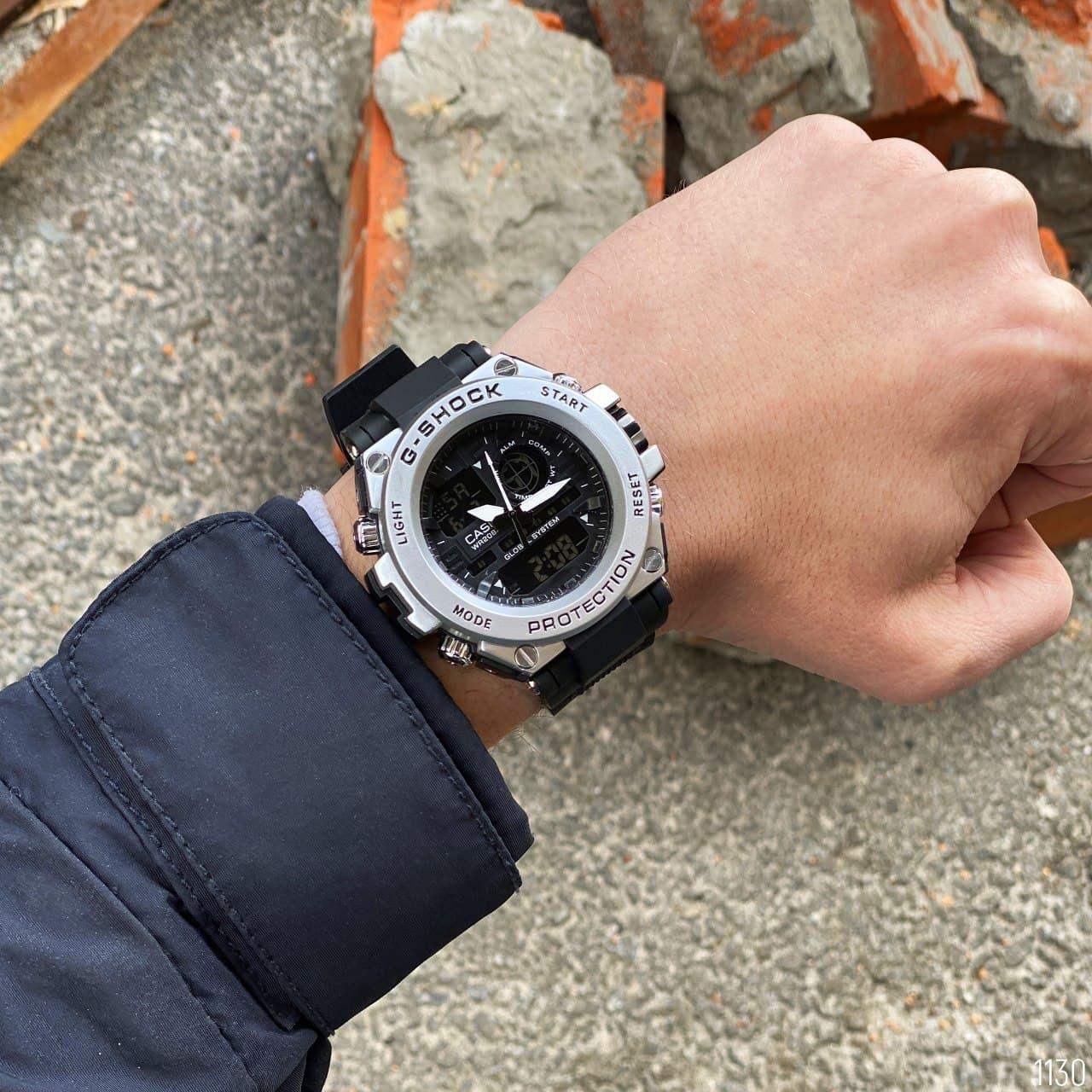 Casio G-Shock GLG-1000 Black-Silver-Black