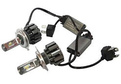 LED лампа H4 TurboLed. LED-лампа в фари. Світлодіодна лампочка для авто