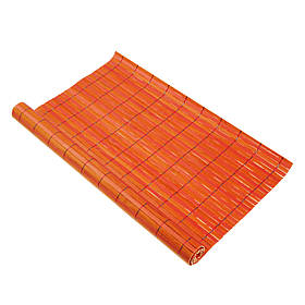 Кухонний килимок - підкладка для сервірування бамбуковий, підставка під гаряче, Червоний