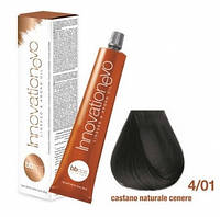 Стойкая Краска Для Волос BBCos Innovation Evo Hair Color Cream № 4/01 Каштановый Натуральный, 100 Мл