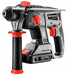 Набір Перфоратор безщітковий акумуляторний GRAPHITE SDS+ 24V +2х4Ah (з АКБ і ЗУ)