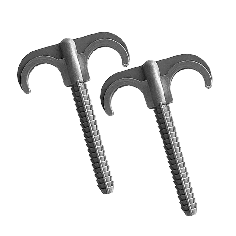 двойной крюк с дюбелем для 2-х труб rehau. 20мм, длина 80мм smf-0003-028020. дюбель крюк рехау. дюбель -крюк двойной для труб 16,20,25 длина 80мм "aba". дюбель крюк двойной для труб.