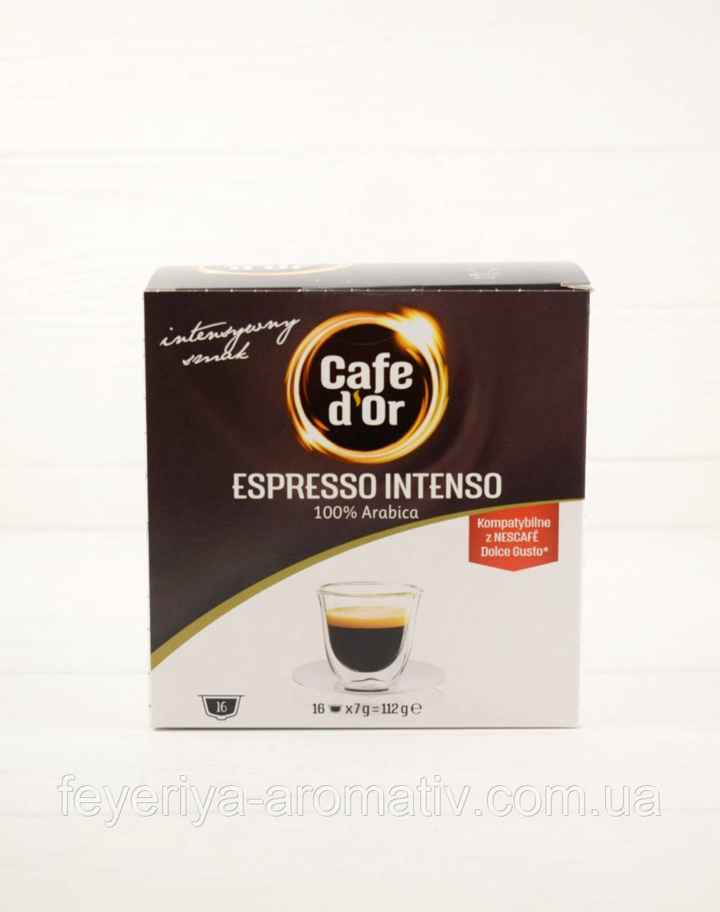 Кава в капсулах Cafe d`or Espresso Intenso 16шт 112г (Польща)