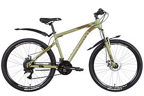 Велосипед ST 26" Discovery TREK AM DD з крилом Pl 2022 (сіро-червоний (м))