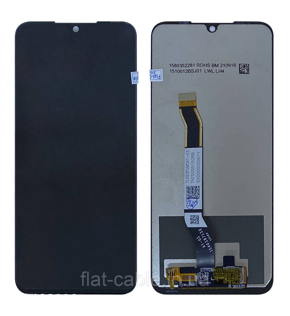 Дисплей + сенсор Xiaomi Redmi Note 8T Чорний Оригінал (PRC)