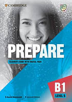 Prepare! Second Edition 5 Teacher's Book with Digital Pack / Книга для учителя с онлайн ресурсами