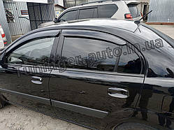 Дефлектори вікон вітровики Kia Rio 2005-2009 (Autoclover)
