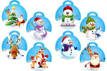 "Новий Рік" - Медальки Вид 1