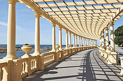 Фотообої Chameleon Колони біля моря 100х100 см