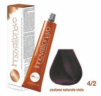 Стойкая Краска Для Волос BBCos Innovation Evo Hair Color Cream № 4/2 Каштановый Натуральный Фиолетовый, 100 Мл