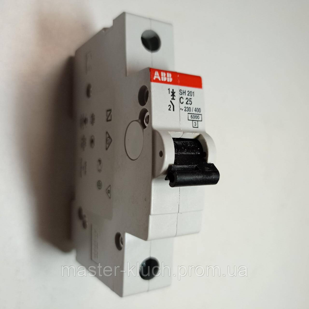 Автоматический выключатель 25A АВВ SH201 - фото 7 - id-p5720373
