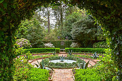 Фотообої Chameleon Арка в саду 100х100 см