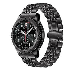 Металевий ремінець Primo Steel Link для годинника Samsung Gear S3 Classic SM-R770 / Frontier SM-R760 - Black