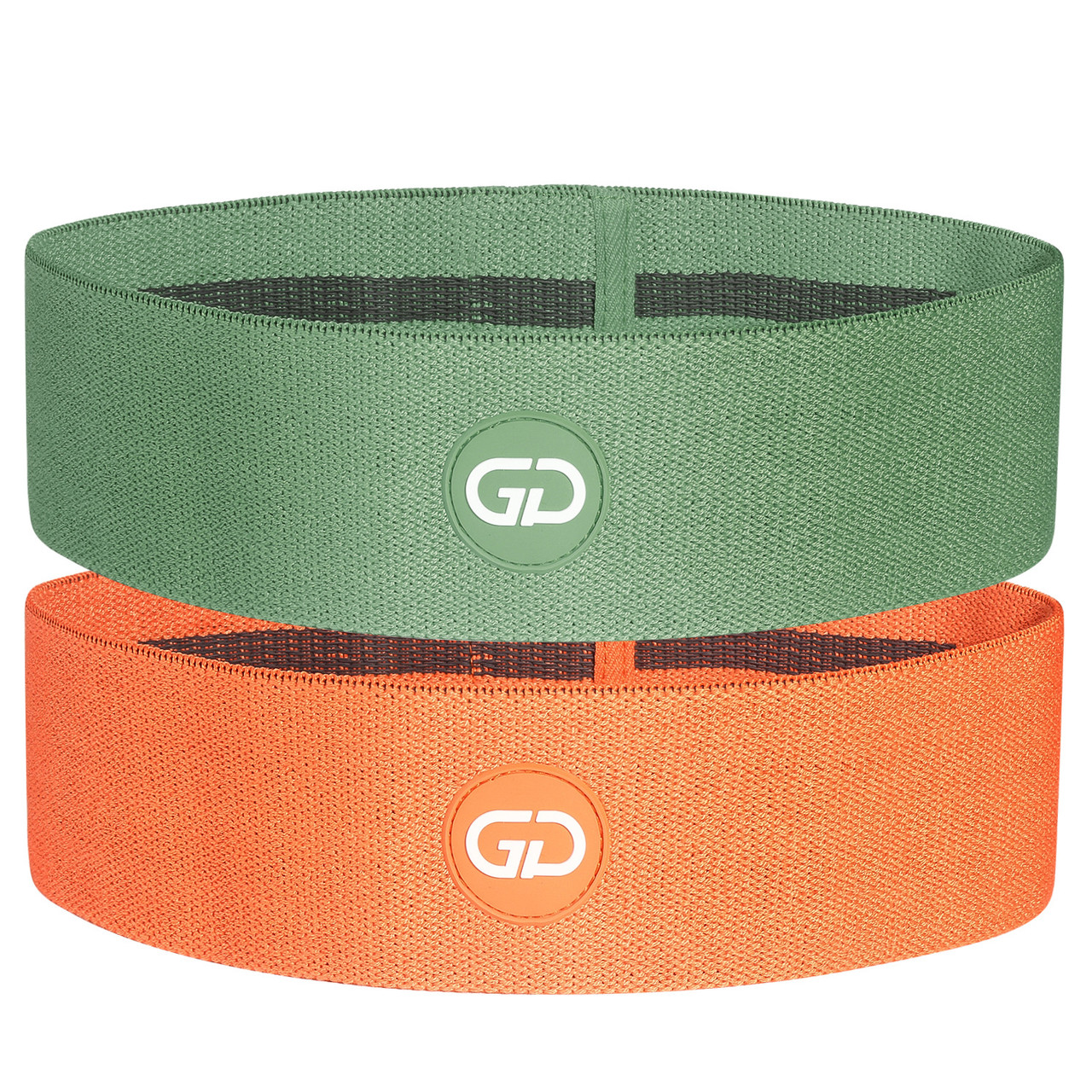 Резинки тканевые для фитнеса SKDK набор из 2-х шт., фото 1