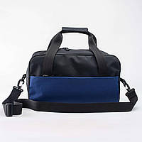 Дорожня сумка, ручна поклажа чорно-синя, для авіаліній ryanair, wizzair, lauda 40*20*25