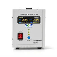 Блок живлення Volt Polska Sinus PRO 500 E 12 V, перетворювач напруги, джерело безперебійного живлення