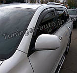 Вітровики, дефлектори вікон Toyota Highlander 2008-2013 (HIC/Тайвань), фото 2