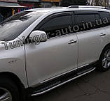 Вітровики, дефлектори вікон Toyota Highlander 2008-2013 (HIC/Тайвань), фото 3