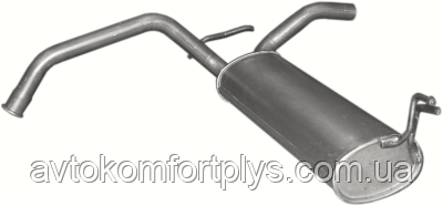 Глушник Toyota Aygo 1.0 12V 2005 - 2014 рр., фото 1
