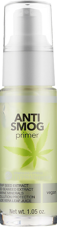 Гіпоалергенна веганські база для макіяжу Bell Anti Smog Vegan Hypo Allergenic Primer, 30 г