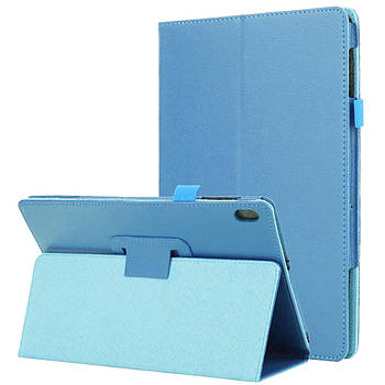 Чохол-книжка Litchi Leather Case для Apple iPad Pro 12.9 2015 / 2017 (Wake / Sleep) Light Blue