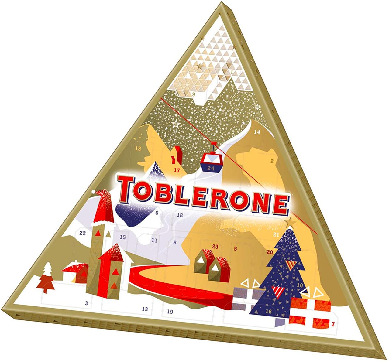 Купить Адвент Календарь Toblerone Advent Calendar 200g, цена 699