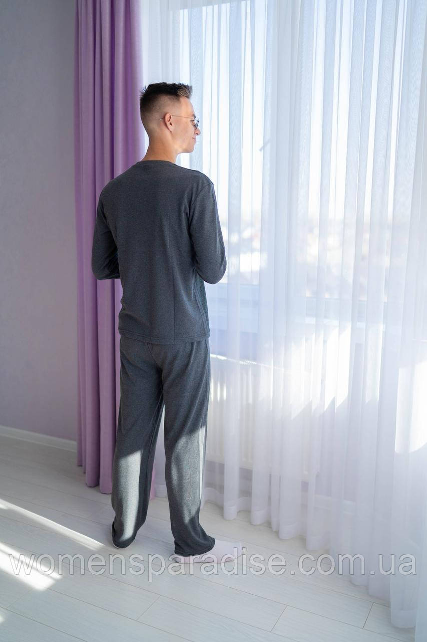 Пижама для мужчин Утепленная брюки и кофта - фото 8 - id-p1517375177