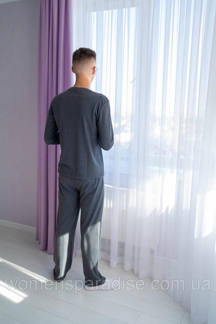 Пижама для мужчин Утепленная брюки и кофта - фото 9 - id-p1517375177