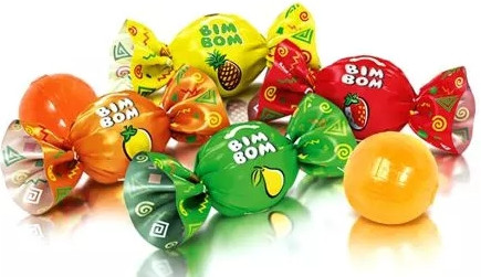 Карамельные конфеты Бим-бом 250 грамм - фото 1 - id-p1517378169