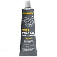 Герметик силиконовый высококачественный MANNOL RTV Gasket Maker Gray(серый), 85г