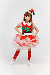 "Помічниця Санта Клауса" карнавальний костюм для дівчинки