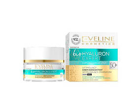 Крем для обличчя ніч Eveline Cosmetics 50+ Bio Hyaluron Expert 50 мл