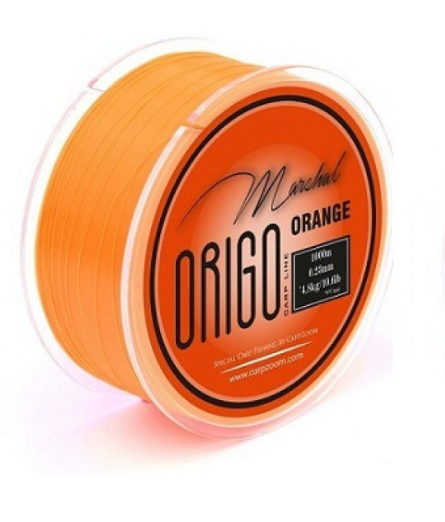 Жилка CarpZoom Marshal Origo Carp Line, 0,37 mm, 10,40 kg, 1000m, Orange