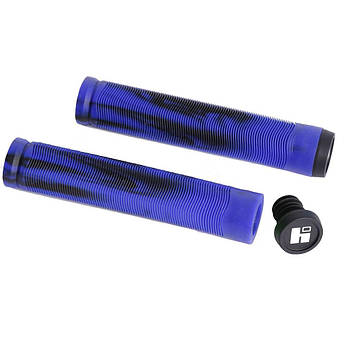 Гріпси для трюкового самоката Hipe H4 Duo, 155мм, black/blue,