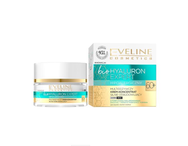 Крем для обличчя ніч Eveline Cosmetics 60+ Bio Hyaluron Expert 50 мл