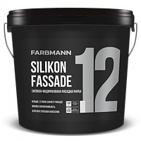 Латексна силікон - модифікована фарба для зовнішніх робіт Farbmann Silikon Fassade 12