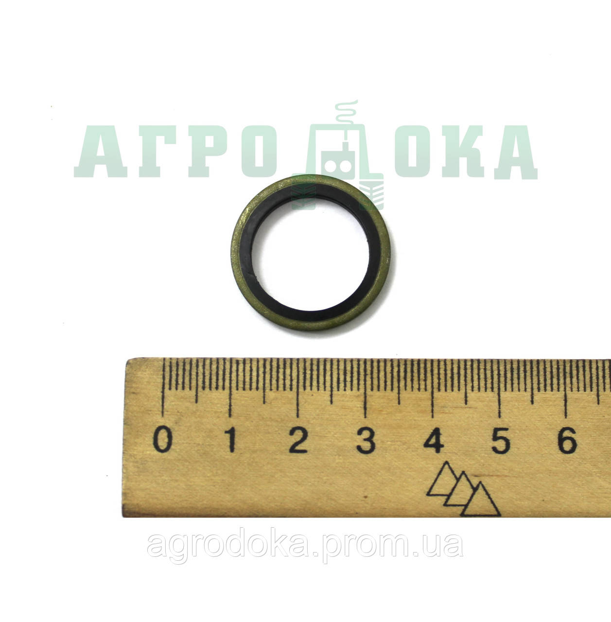 Шайба гумометалева d-18, фото 1