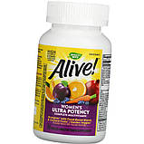 Вітаміни для жінок 50+ Alive! Women's 50+ Ultra Potency 60 таблеток, фото 5