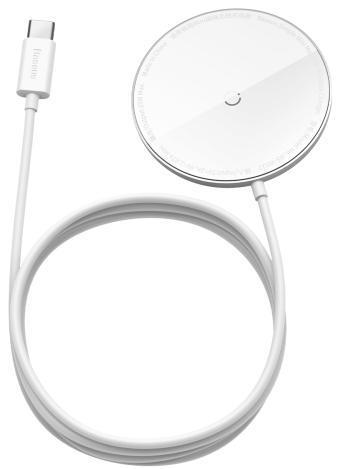 Бездротове зарядний пристрій для iPhone Series 12 Baseus Simple Magnetic Magsafe Wireless Charger 1.5 м