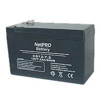Аккумулятор NetPRO CS12-7.2 (12В 7.2Ач)