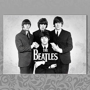 Плакат А3 The Beatles