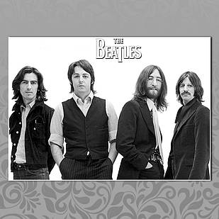 Плакат А3 The Beatles 08